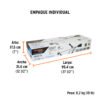 102338 - Desbrozadora inalámbrica 40V, sin carbones, TRUPER MAX