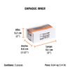 102361.6 102361 - Caja con 100 cuchillas de repuesto para RASP-3,2,1 y NC-10