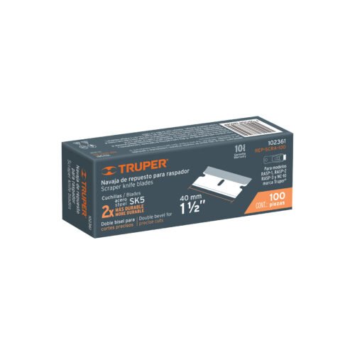 102361.8 102361 - Caja con 100 cuchillas de repuesto para RASP-3,2,1 y NC-10