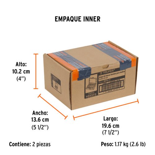 102373 - Juego de 5 brocas forstner para madera, TRUPER