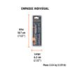 102375 - Broca avellanadora #6 para madera, 9/64", TRUPER