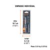 102376.3 102376 - Broca avellanadora #8 para madera, 11/64", TRUPER