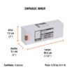 102376.4 102376 - Broca avellanadora #8 para madera, 11/64", TRUPER