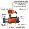 102386 - Bomba presurizadora multietapas 1 HP con control, Truper