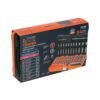 102388 - Juego de 54 herramientas cuadro 1/4" std y mm para mecánico