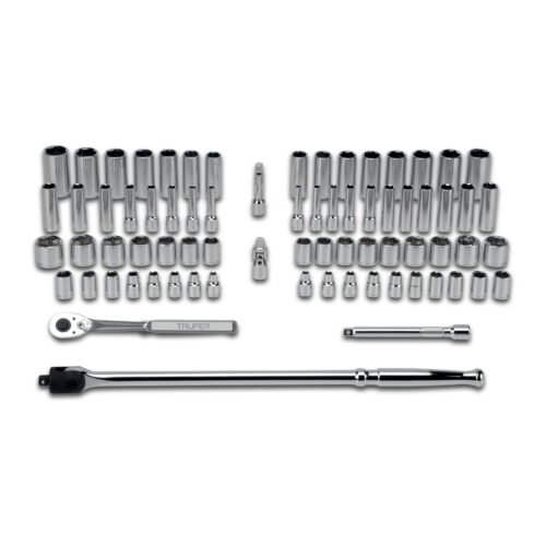 102389 - Juego de 73 herramientas cuadro 3/8" std y mm para mecánico