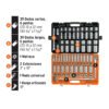 102390 - Juego de 83 herramientas cuadro 1/2" std y mm para mecánico