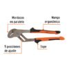 102394 - Pinzas de extensión 12" mango Comfort Grip, Truper Expert