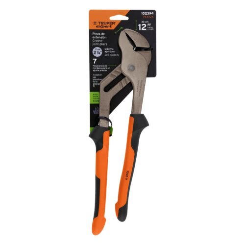 102394 - Pinzas de extensión 12" mango Comfort Grip, Truper Expert