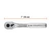 102400 - Matraca liberación rápida 72 dientes, cuadro 3/8", Truper
