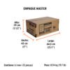 102404 - Linterna reflectora LED 900 lm, recargable, TRUPER