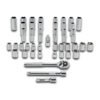 102410 - Juego de 45 herramientas cuadro 3/8" std y mm para mecánico