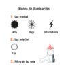 102418 - Linterna reflectora LED 2000 lm, recargable, TRUPER