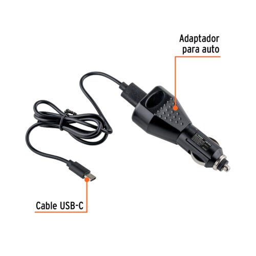 102418 - Linterna reflectora LED 2000 lm, recargable, TRUPER