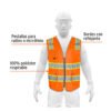 102441 - Chaleco de seguridad de alta visibilidad, naranja, G, EXPERT
