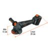 102449 - Esmeriladora 4-1/2", 20V, 1 batería 4Ah, MAX