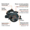 102480.1 102480 - Sierra circular 6-1/2", 20V, 1 batería 4Ah, MAX