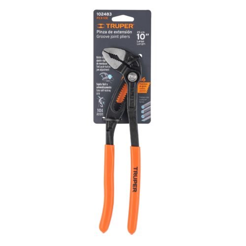 102483 - Pinza de extensión 10", mango de PVC, Truper