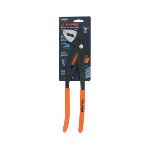102484 - Pinza de extensión 12", mango de PVC, Truper