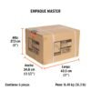 102496.1 102496 - Esmeriladora 4-1/2", 850 W, int. paleta, TRUPER INDUSTRIAL