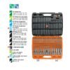 102520 - Jgo profesional de puntas y dados con punta p/mécanica 150pz
