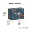 102543 - Báscula electrónica colgante, recargable, 500 kg, Truper