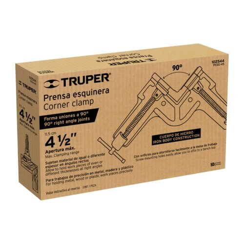 102544 - Prensa esquinera profesional 4-1/2", Truper