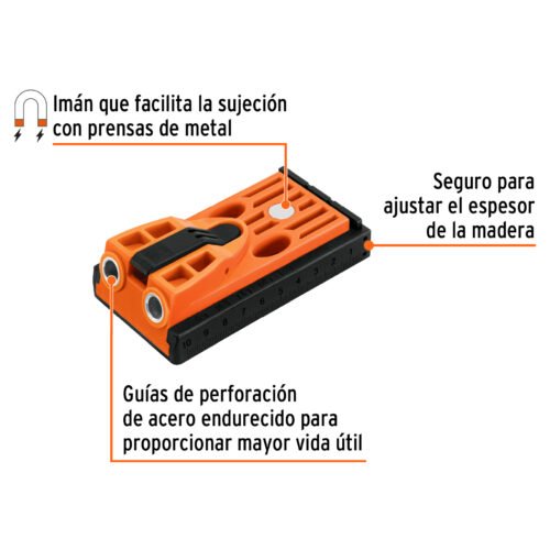 102596 - Juego de plantilla para uniones ocultas con dos tornillos