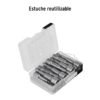 102612 - Estuche con 15 dados magnéticos de 3/8" largo 2-1/2", Expert