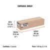 102615 - Cuchara para albañil 8" forjada tipo Filadelfia, TRUPER