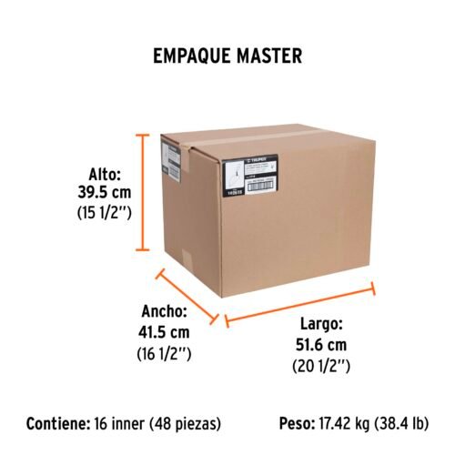 102615 - Cuchara para albañil 8" forjada tipo Filadelfia, TRUPER