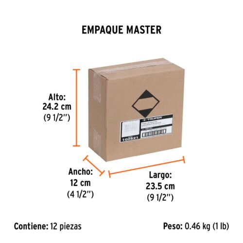 102621 - Bolsa con 10 tapas de repuesto para pintura aerosol Truper