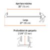 102627 - Prensa con ajuste rápido 30"