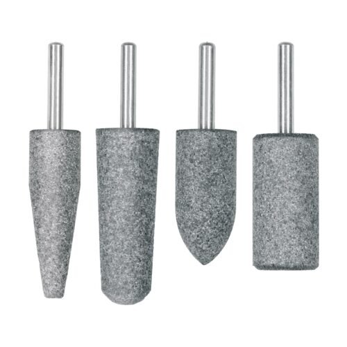 102631.1 102631 - Juego de 4 piedras montadas zanco 1/4", acero inoxidable