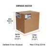 102639 - Llana canto redondo 12" x 5" con mango de madera, Truper