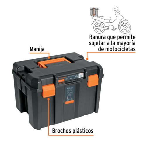 102643 - Caja para herramienta, profunda de 17"x12", TRUPER