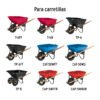 102650 - Tornilleria con chumaceras para carretillas tipo americano