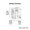 102661 - Visor de repuesto para respirador RES-600, Truper