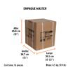 102661 - Visor de repuesto para respirador RES-600, Truper