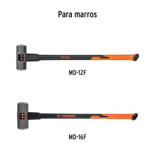 102675 - Mango de fibra d/vidrio para marros de 6 a 16 lb, 36",Truper