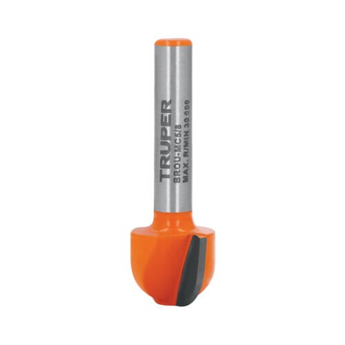 102722 - Broca para router, media caña, 5/8", Truper