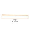 102763 - Mango de madera 54" para azadones Córdoba, TRUPER