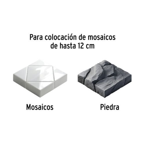 102776 - Llana 11" dentado triangular, 10 remaches, mgo comfort grip