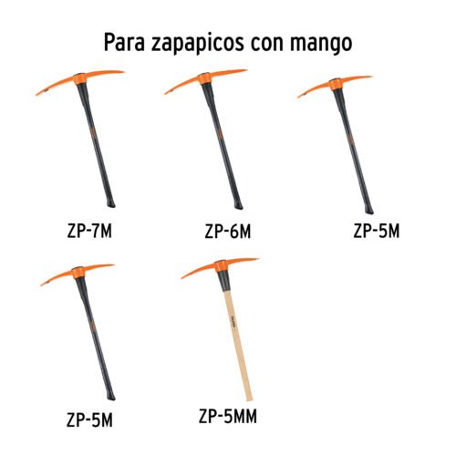 102792 - Mango de madera 36" para zapapicos y talachos de 4 a 7 lb
