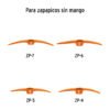 102792 - Mango de madera 36" para zapapicos y talachos de 4 a 7 lb