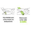 102864.3 102864 - Tijera 6" de acero inoxidable para electricista, EXPERT