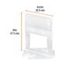 102874 - Bolsa con 100 anclas de 1 mm, para nivelación de azulejos