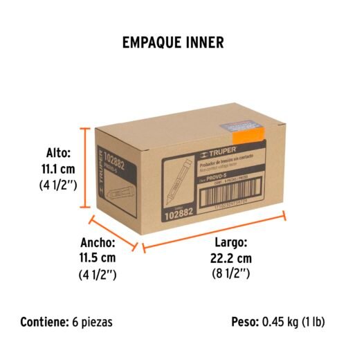 102882 - Probador de voltaje sin contacto de doble rango, Truper