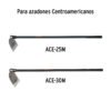 102911 - Mango de fibra 54" para azadones centroamericanos 2.5 y 3 lb