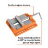 102936 - Prensa morsa plana, apertura 6" (150 mm), Truper